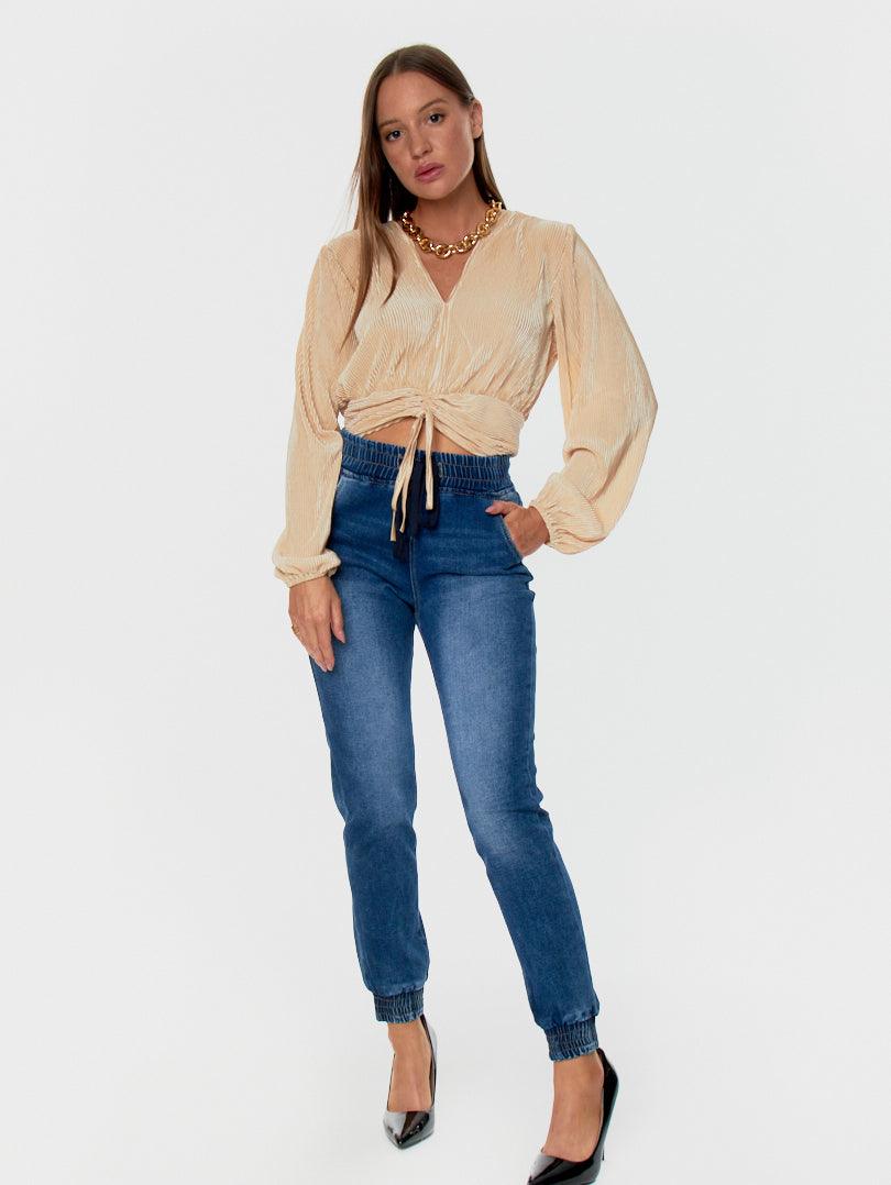 Blouse plissée - Image 4
