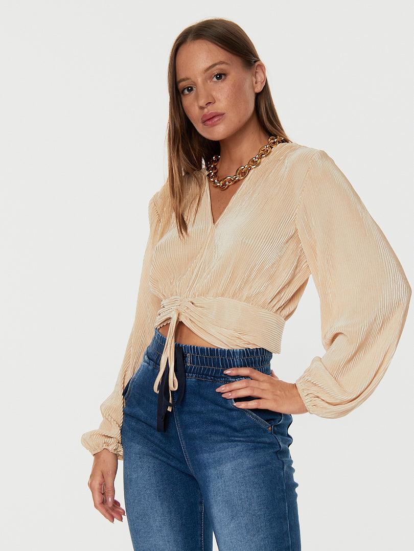 Blouse plissée - Image 5
