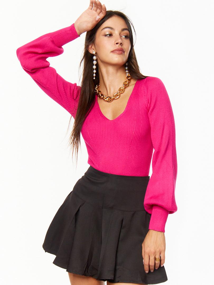Body en maille fine manches longues - Image 13