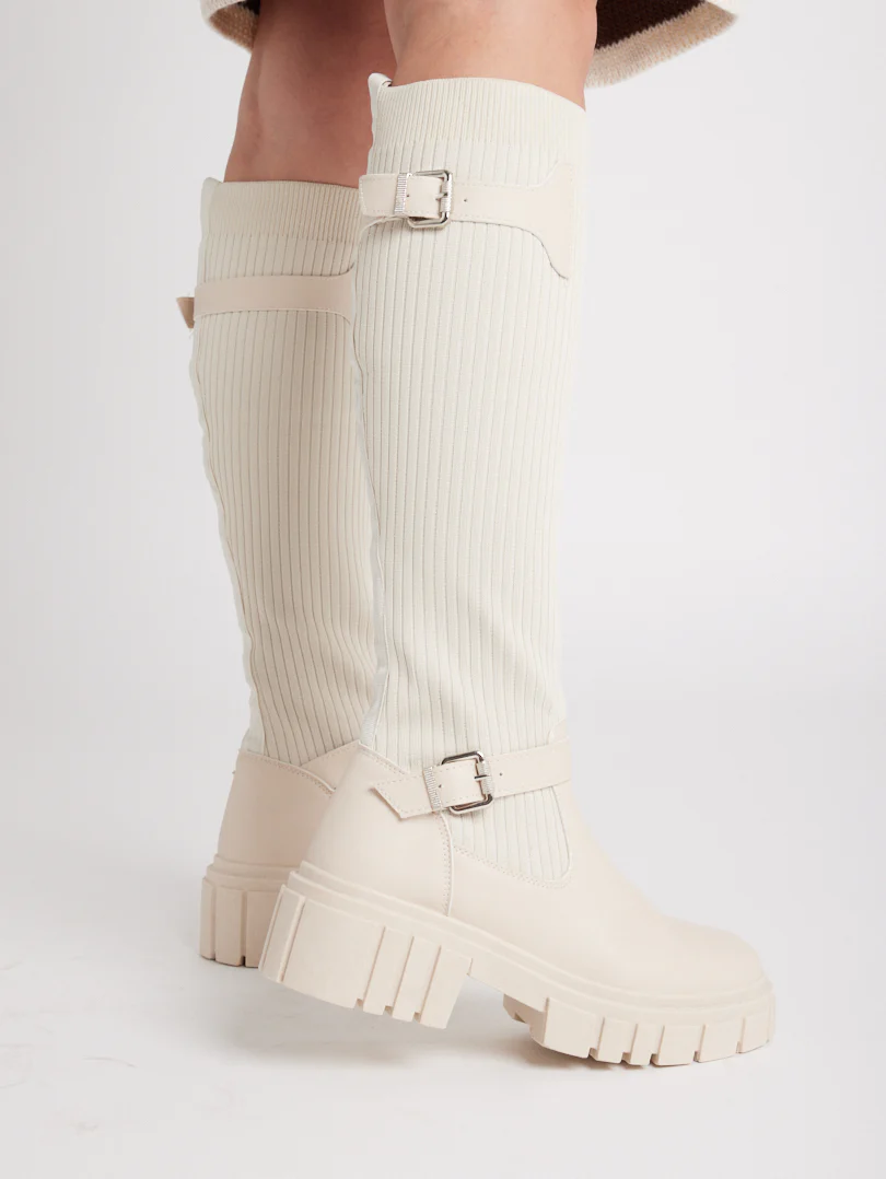 Bottes chaussettes à semelles crantées - Image 4