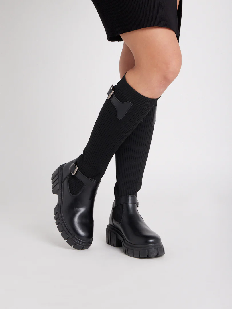 Bottes chaussettes à semelles crantées - Image 5