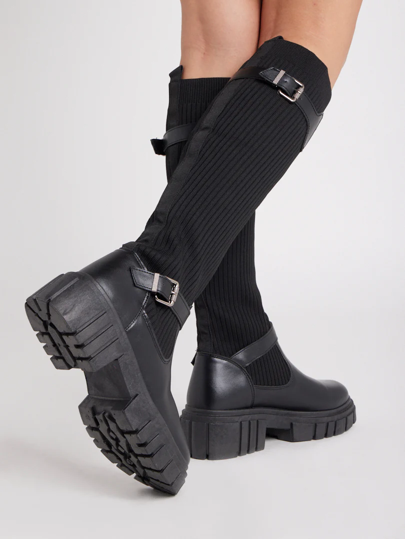 Bottes chaussettes à semelles crantées - Image 6