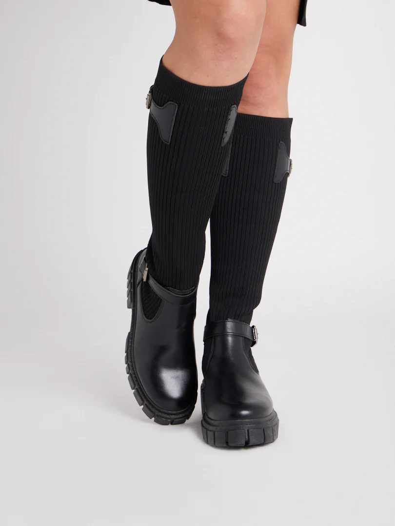 Bottes chaussettes à semelles crantées - Image 8