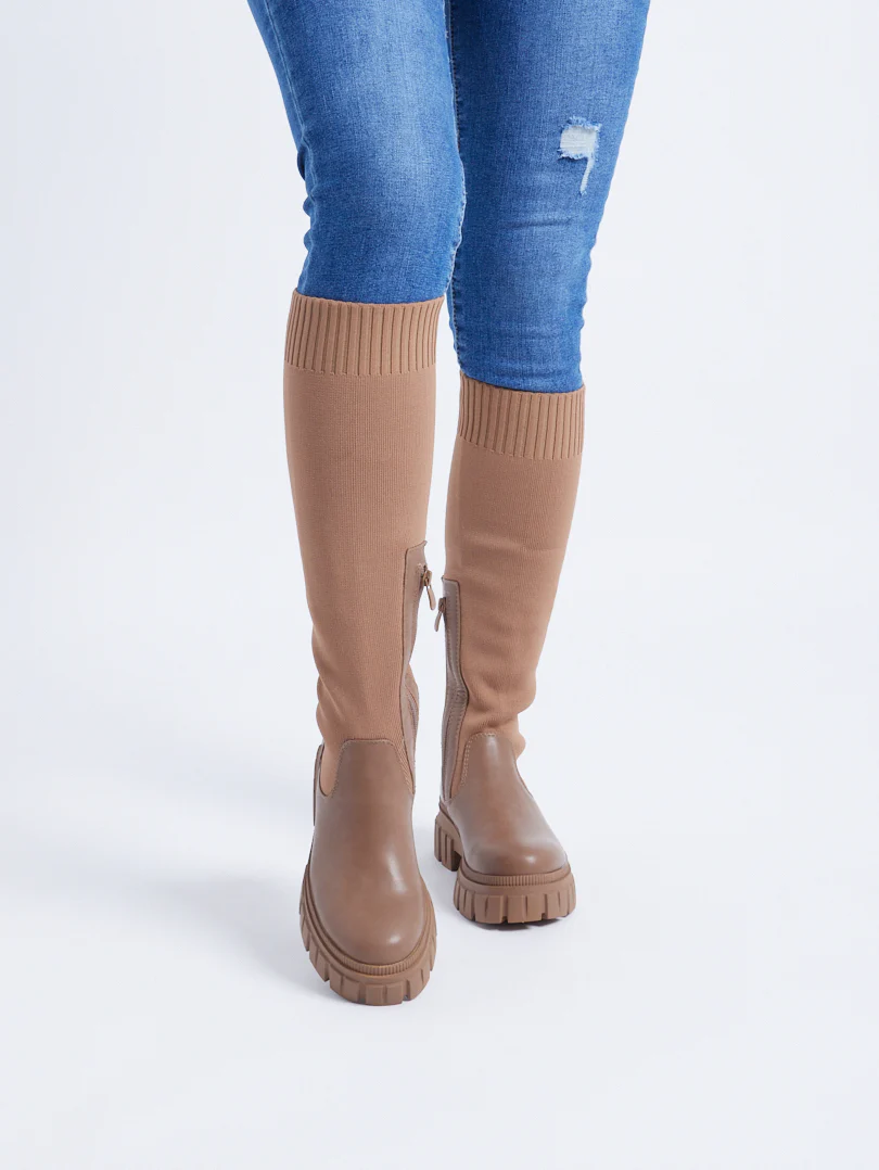 Bottes chaussettes bi matières - Image 3