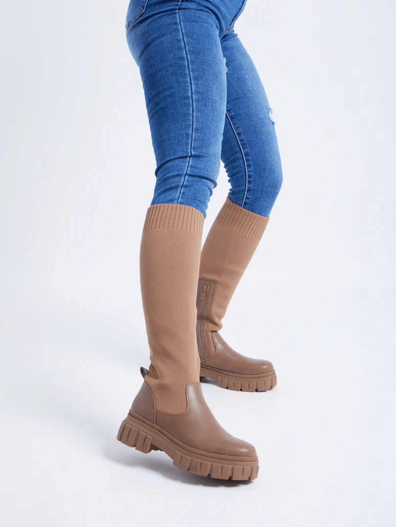 Bottes chaussettes bi matières - Image 4