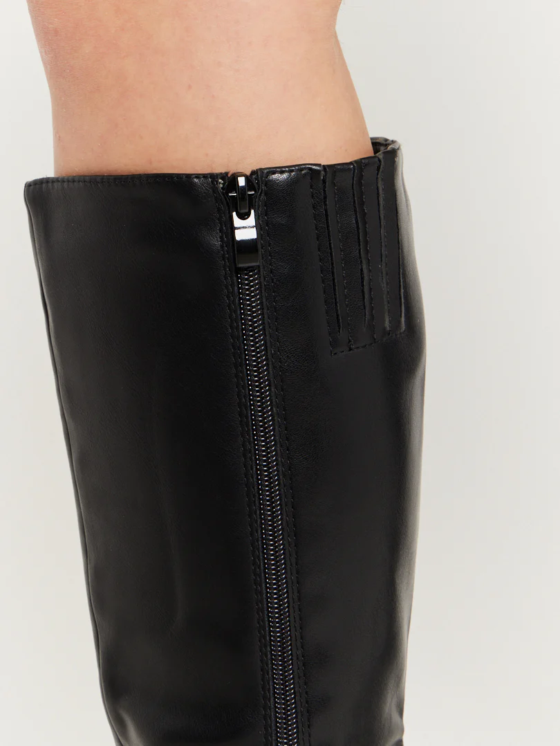 Bottes en simili cuir talons aiguilles - Image 4