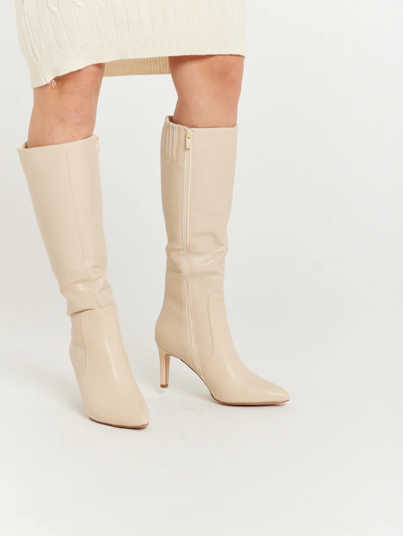 Bottes en simili cuir talons aiguilles - Image 5