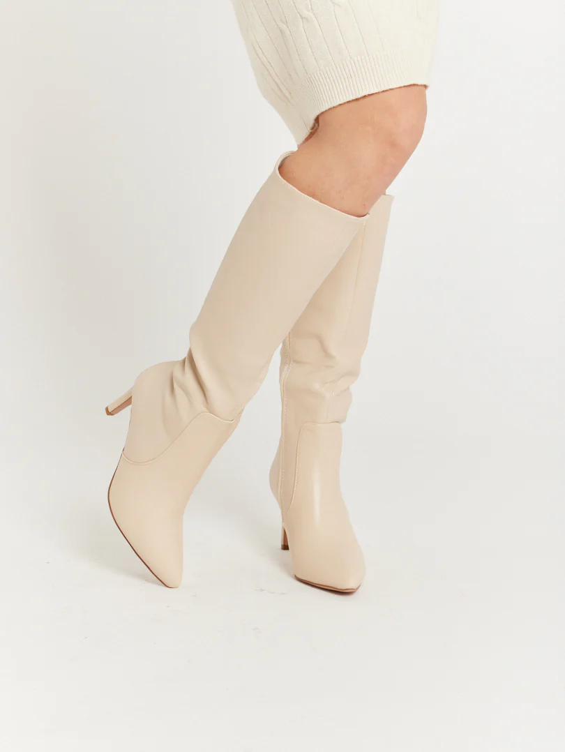 Bottes en simili cuir talons aiguilles - Image 6
