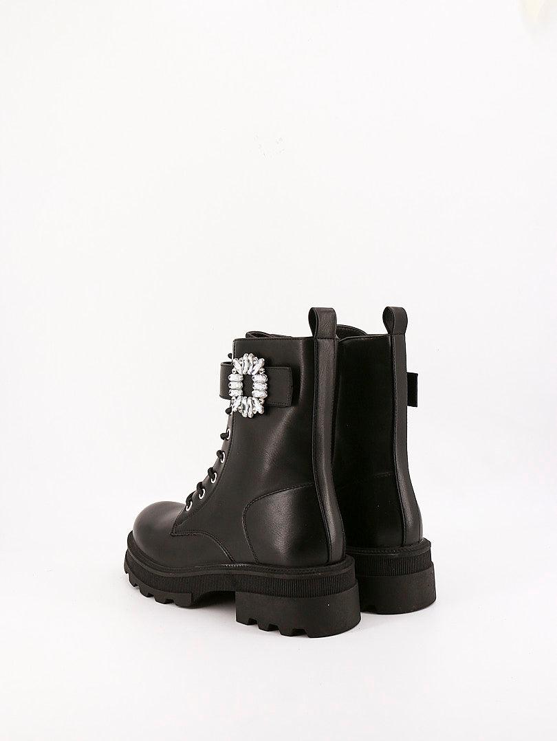 Bottines à empiecement argenté - Image 9