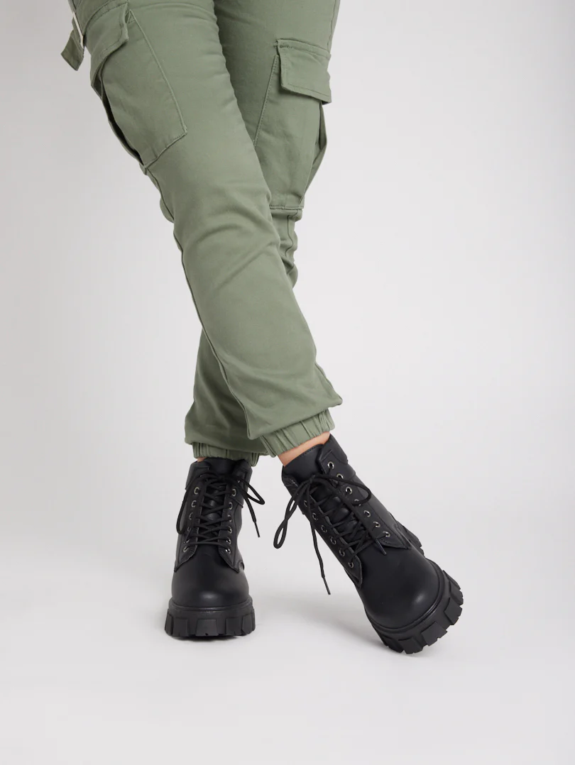 Bottines à plateforme crantée - Image 4