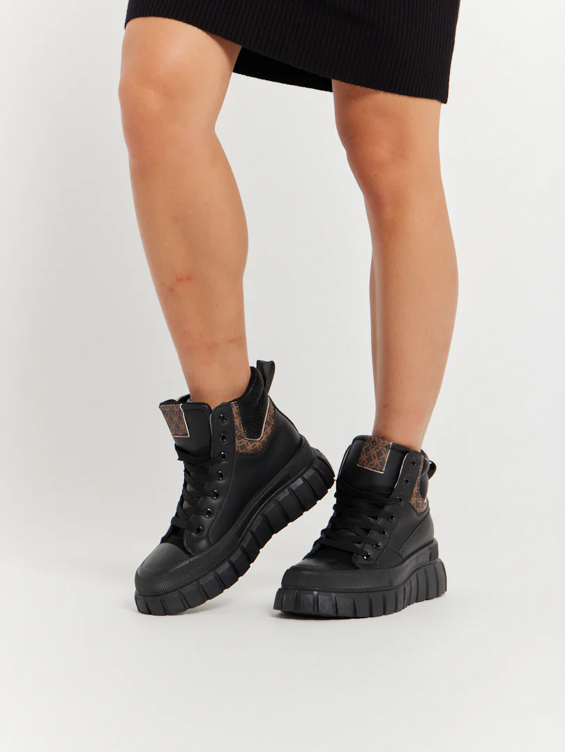 Bottines à plateformes graphiques - Image 3