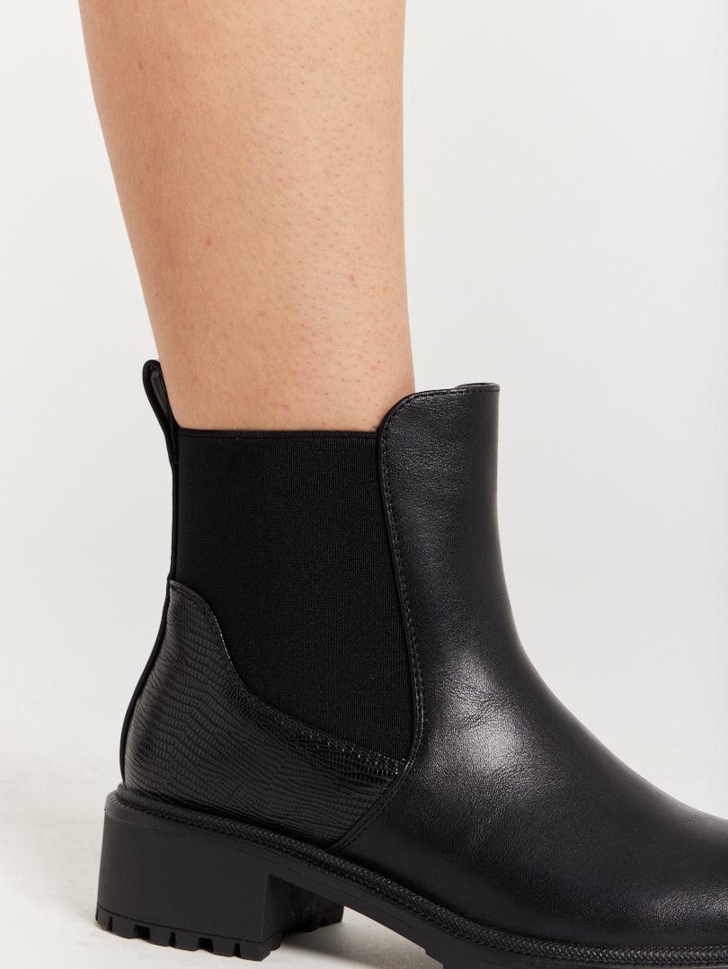 Bottines cavalières en simili cuir - Image 10