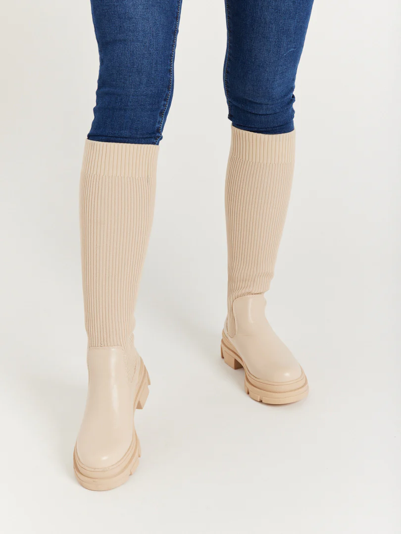 Bottes chaussettes casuals - Image 4