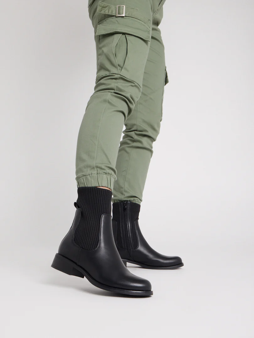 Bottines chaussettes chelsea - Image 3