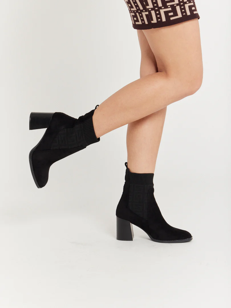 Bottines chaussettes graphiques - Image 5