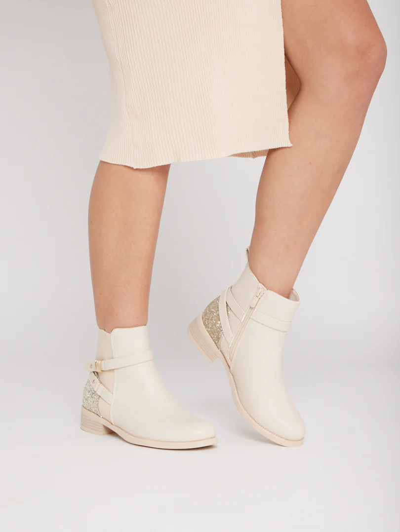 Bottines détail paillettes - Image 2