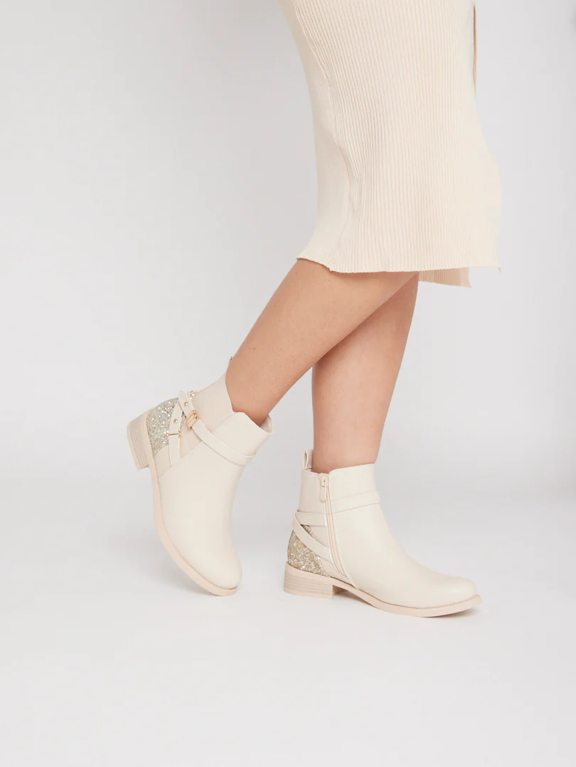Bottines détail paillettes - Image 3