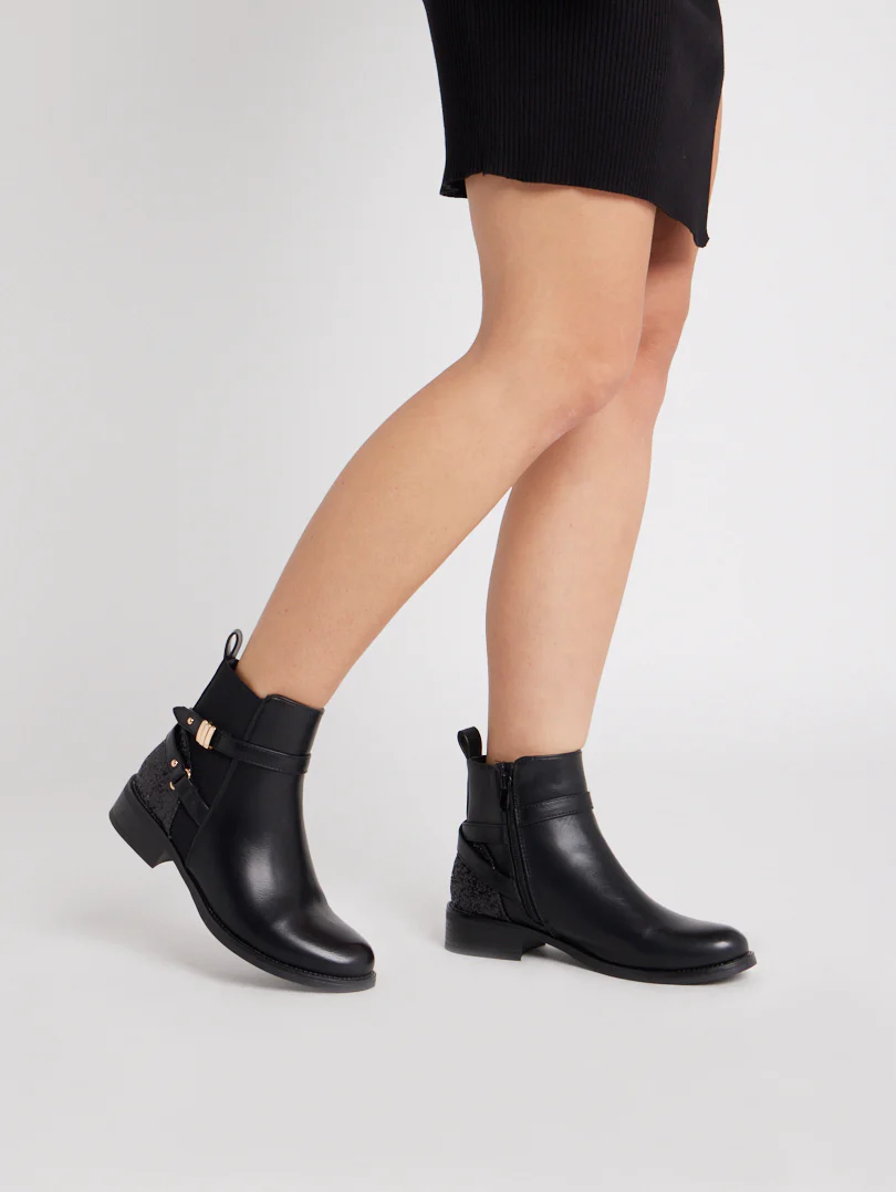 Bottines détail paillettes - Image 9