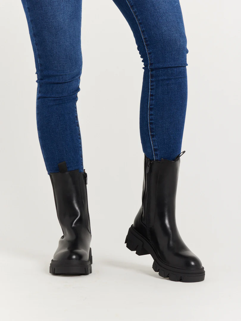 Bottines hautes cognac - Image 10