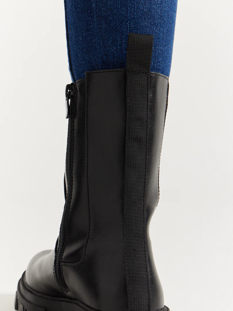 Bottines hautes cognac - Image 12