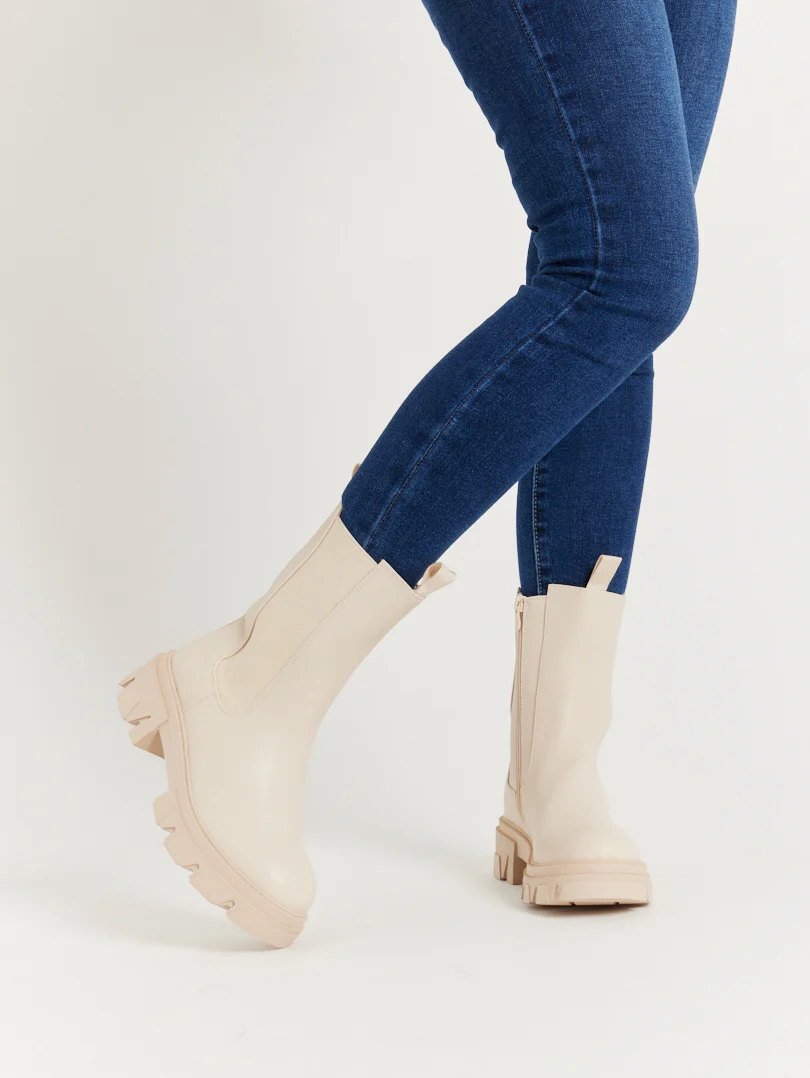 Bottines hautes cognac - Image 5