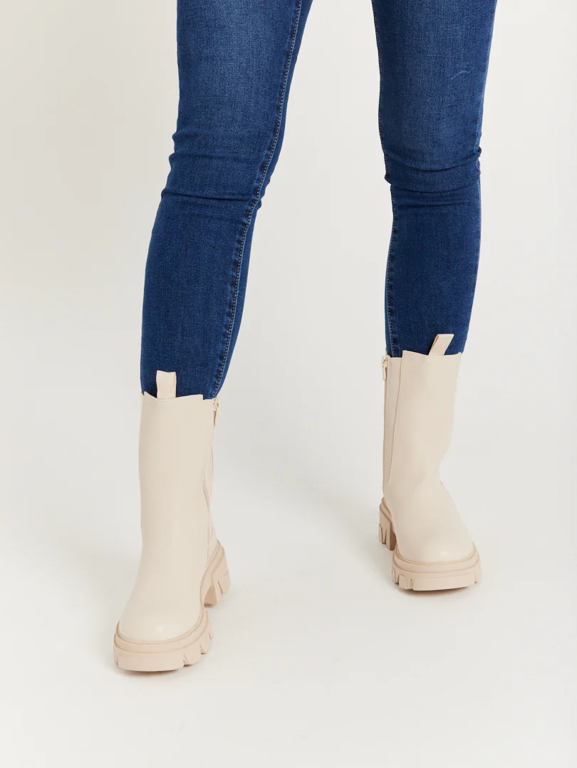 Bottines hautes cognac - Image 6