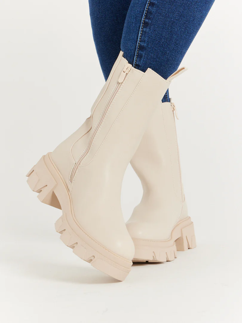 Bottines hautes cognac - Image 7