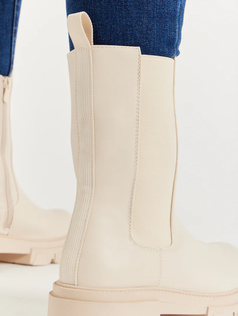 Bottines hautes cognac - Image 8