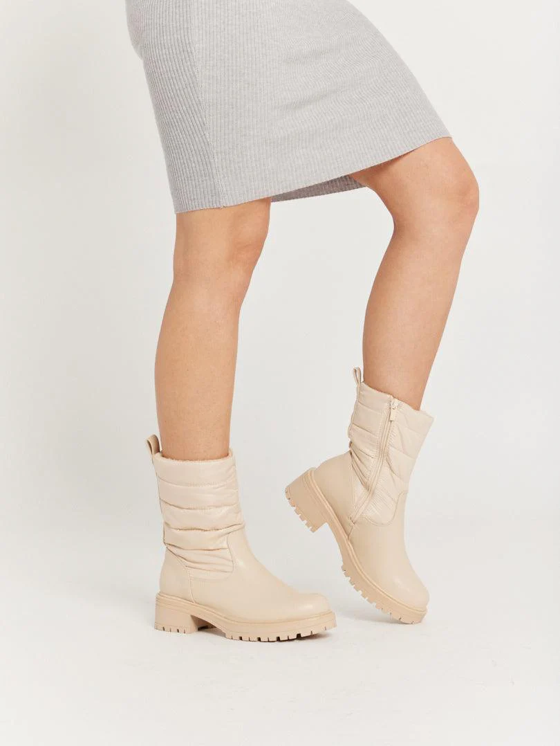 Bottines matelassées effet doudoune - Image 3
