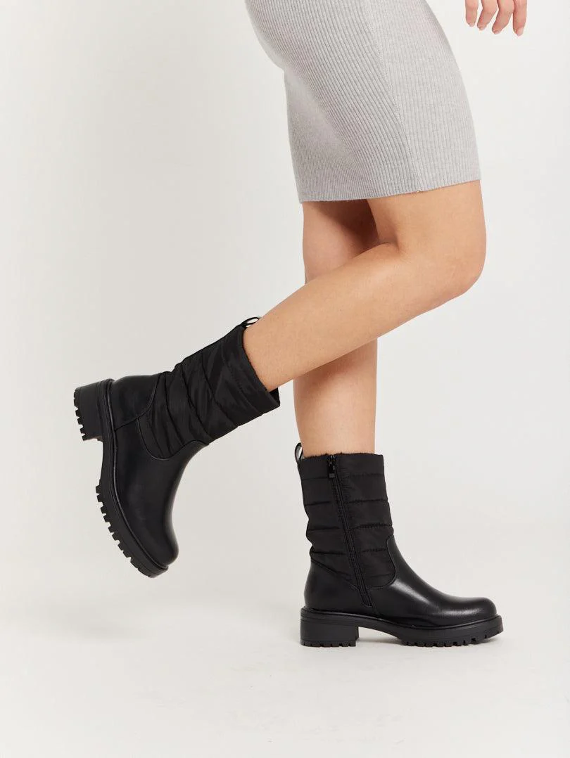 Bottines matelassées effet doudoune - Image 5