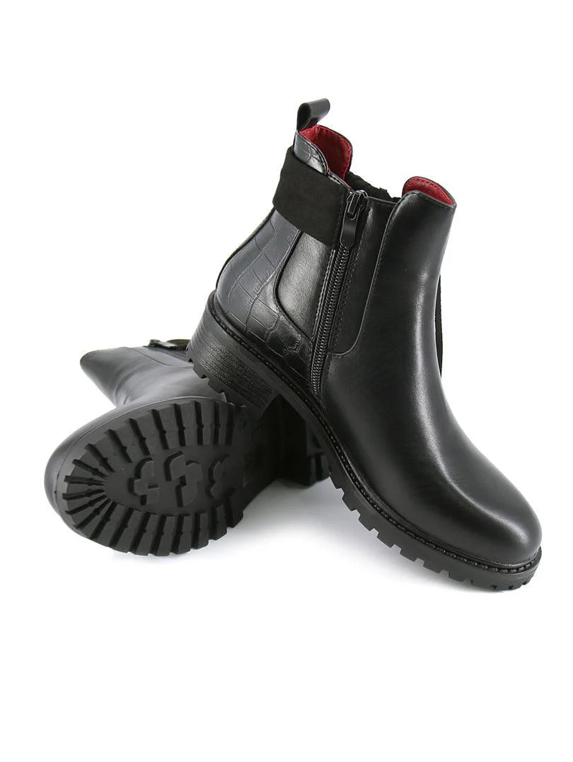 Bottines noire à frange - Image 4