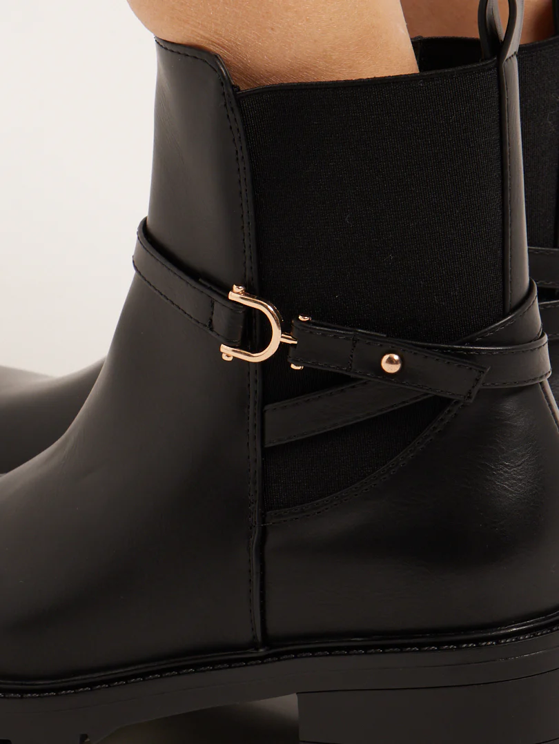 Bottines petits talons carrés - Image 8