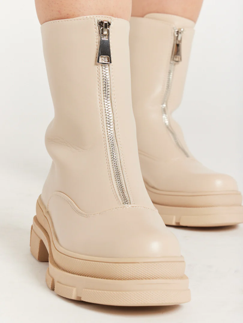 Bottines rain boots avec zip avant - Image 4