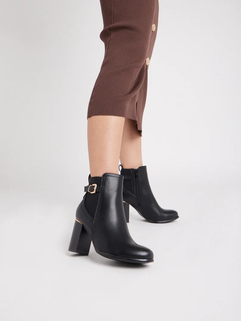 Bottines talons hauts carrés - Image 5