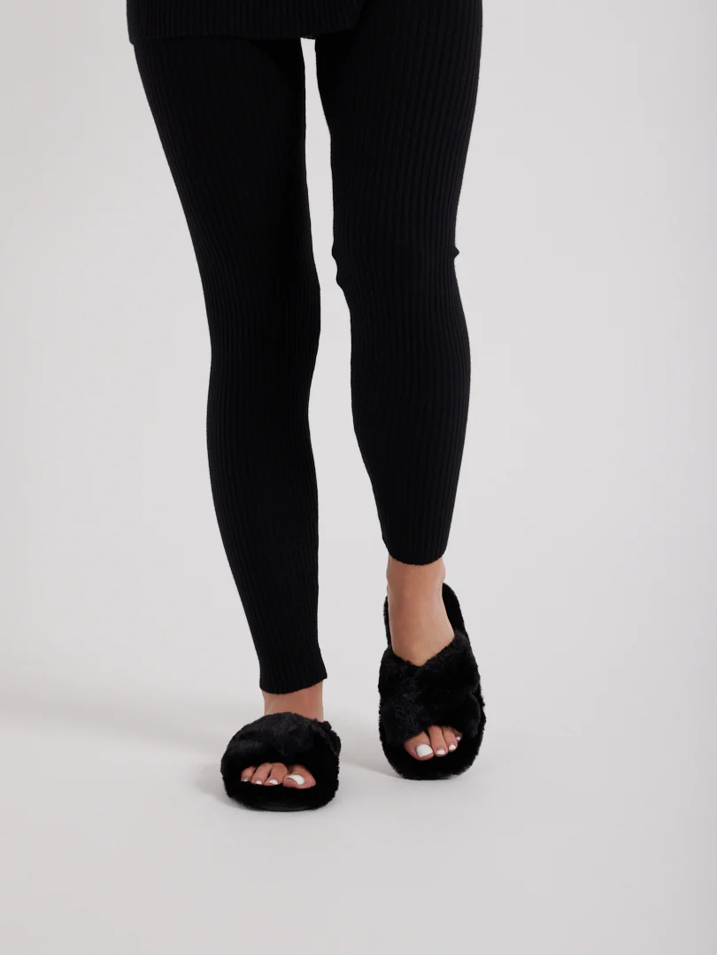 Chaussons mules en fourrure - Image 10