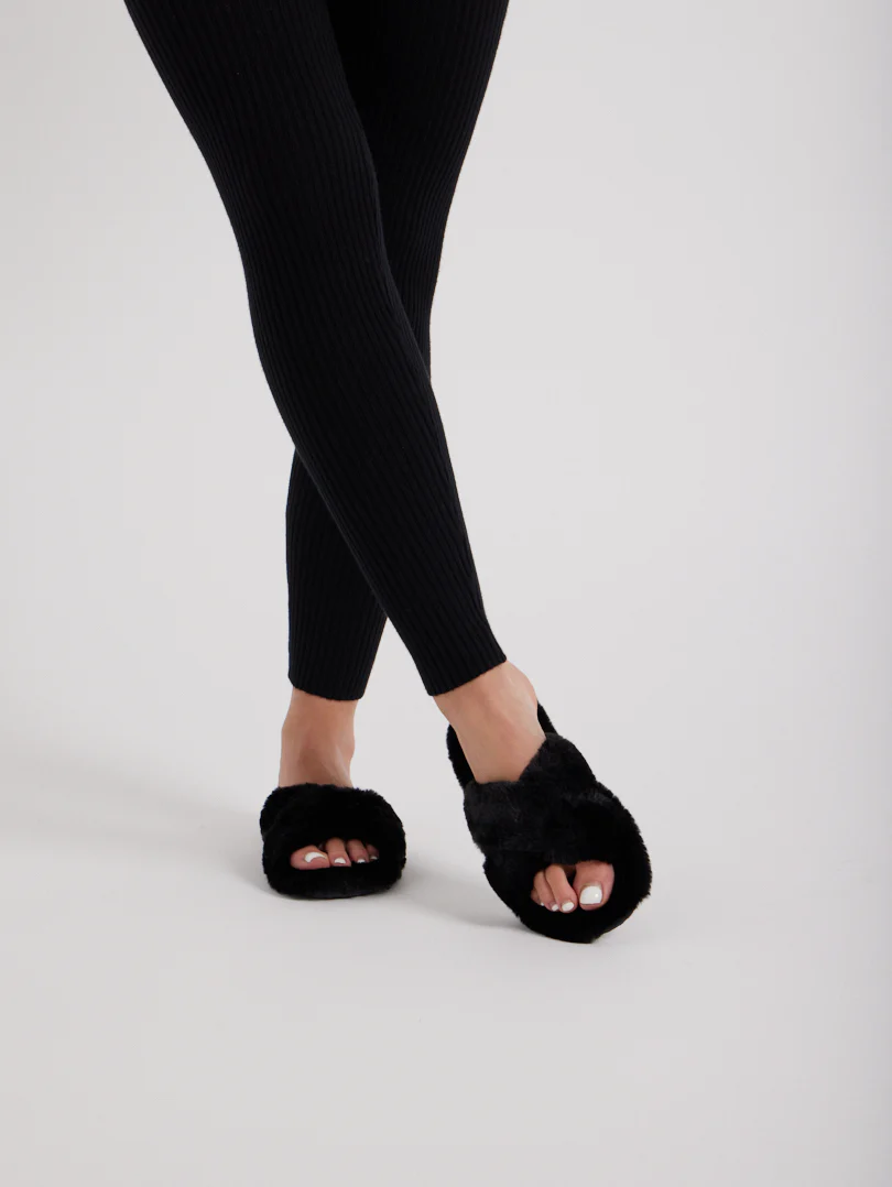 Chaussons mules en fourrure - Image 11