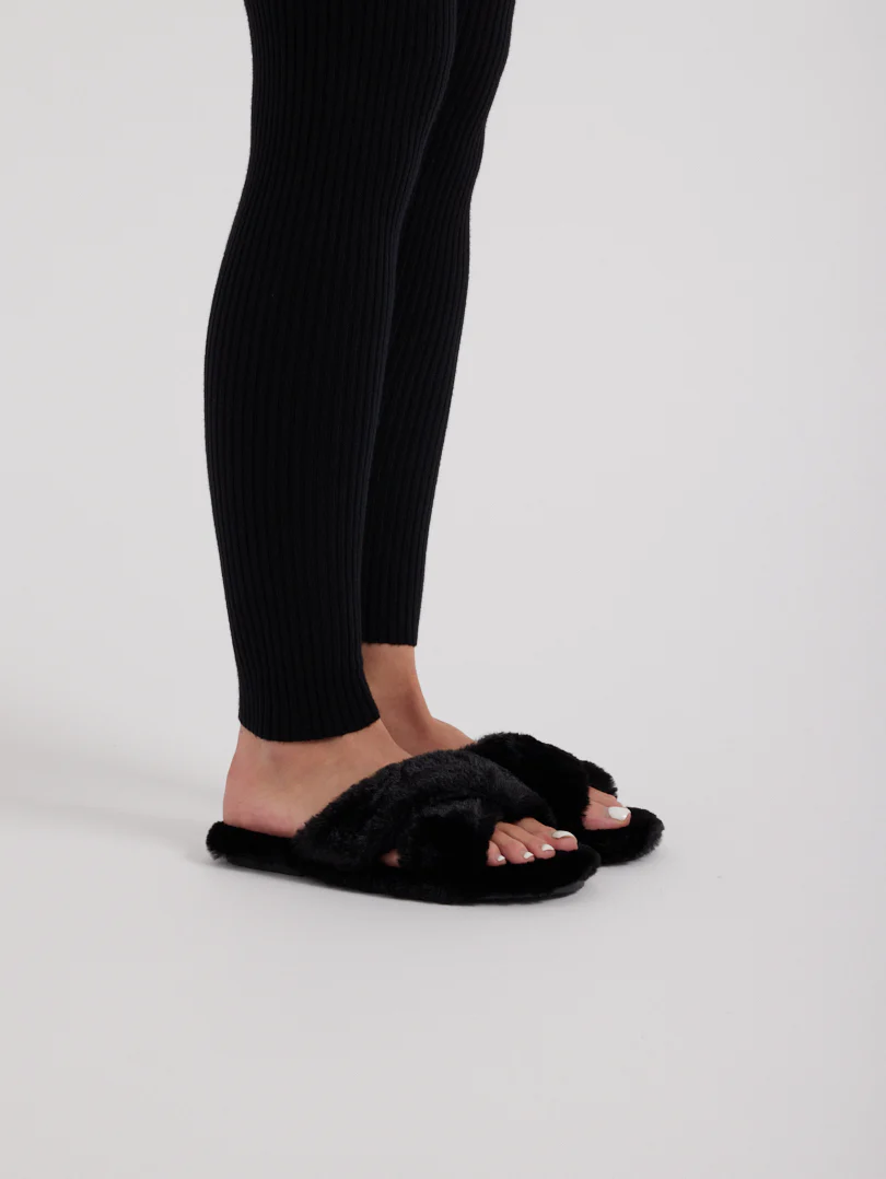 Chaussons mules en fourrure - Image 12