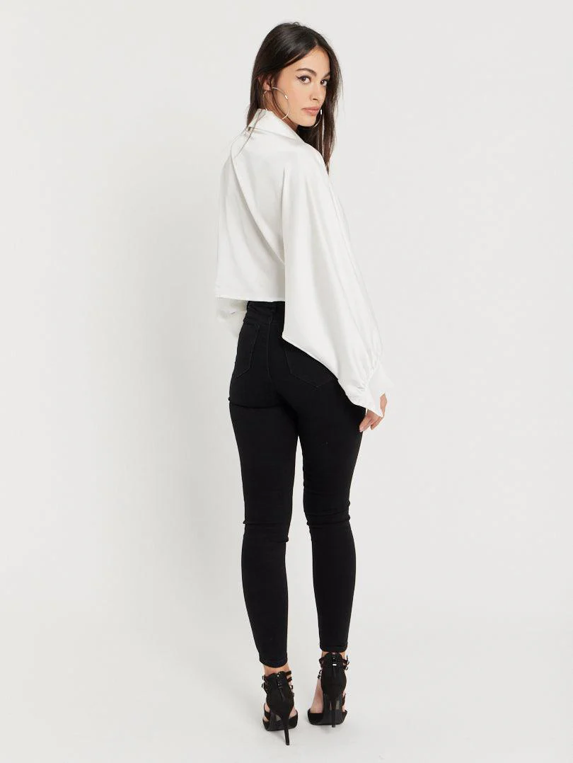 Chemise ample à nouer - Image 10