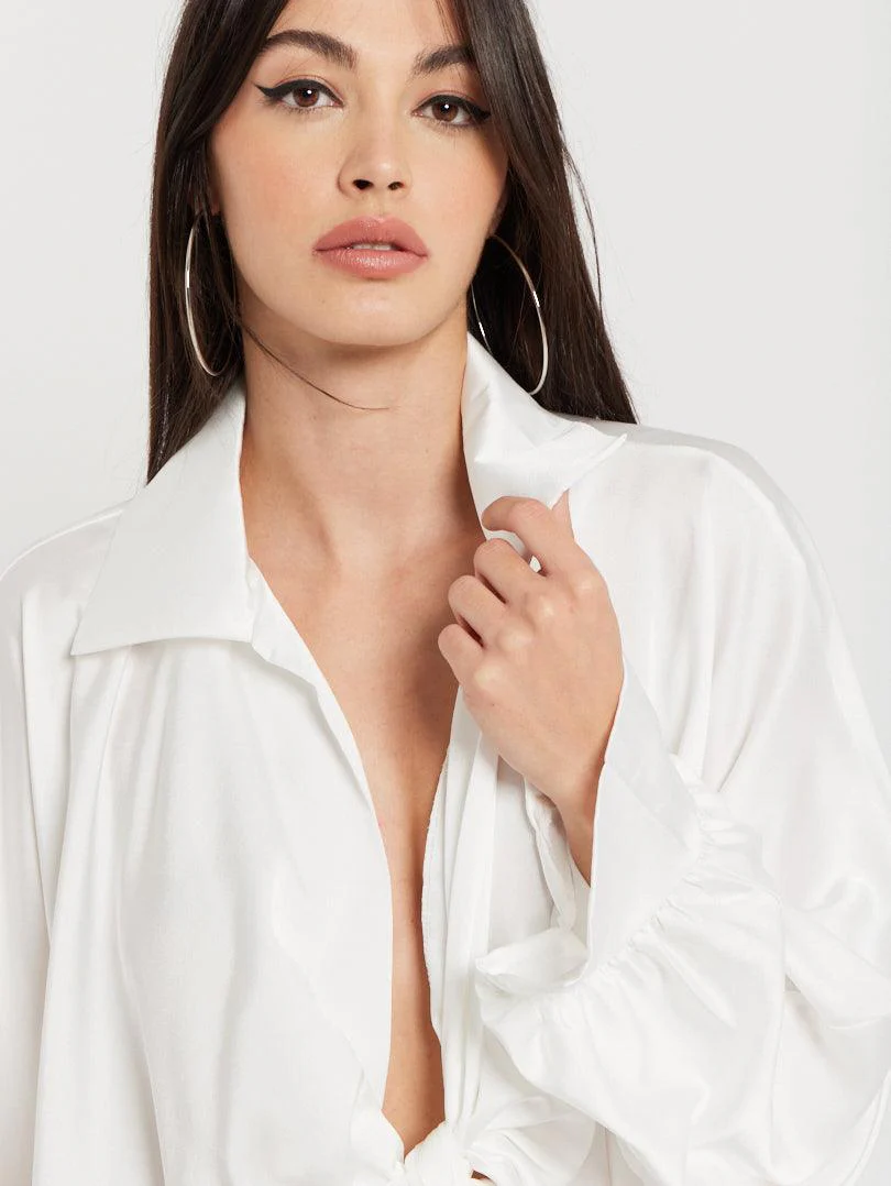 Chemise ample à nouer - Image 12