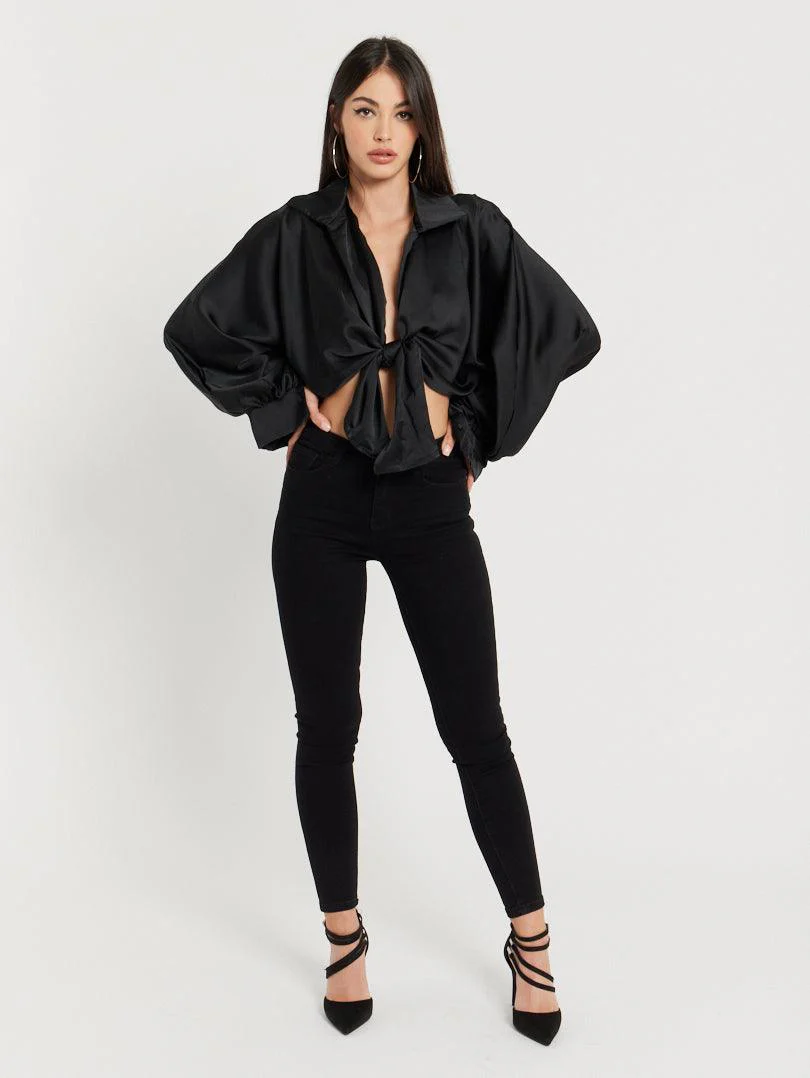 Chemise ample à nouer - Image 13