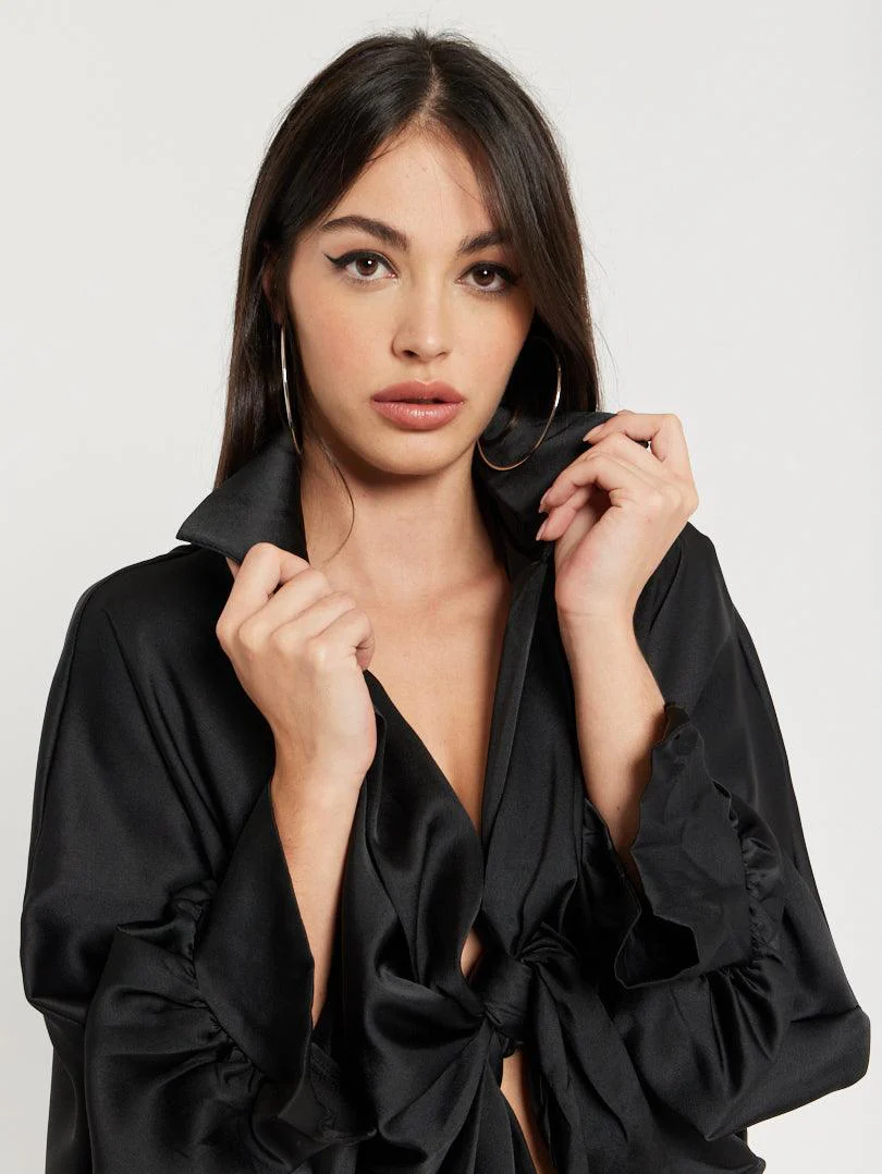 Chemise ample à nouer - Image 16