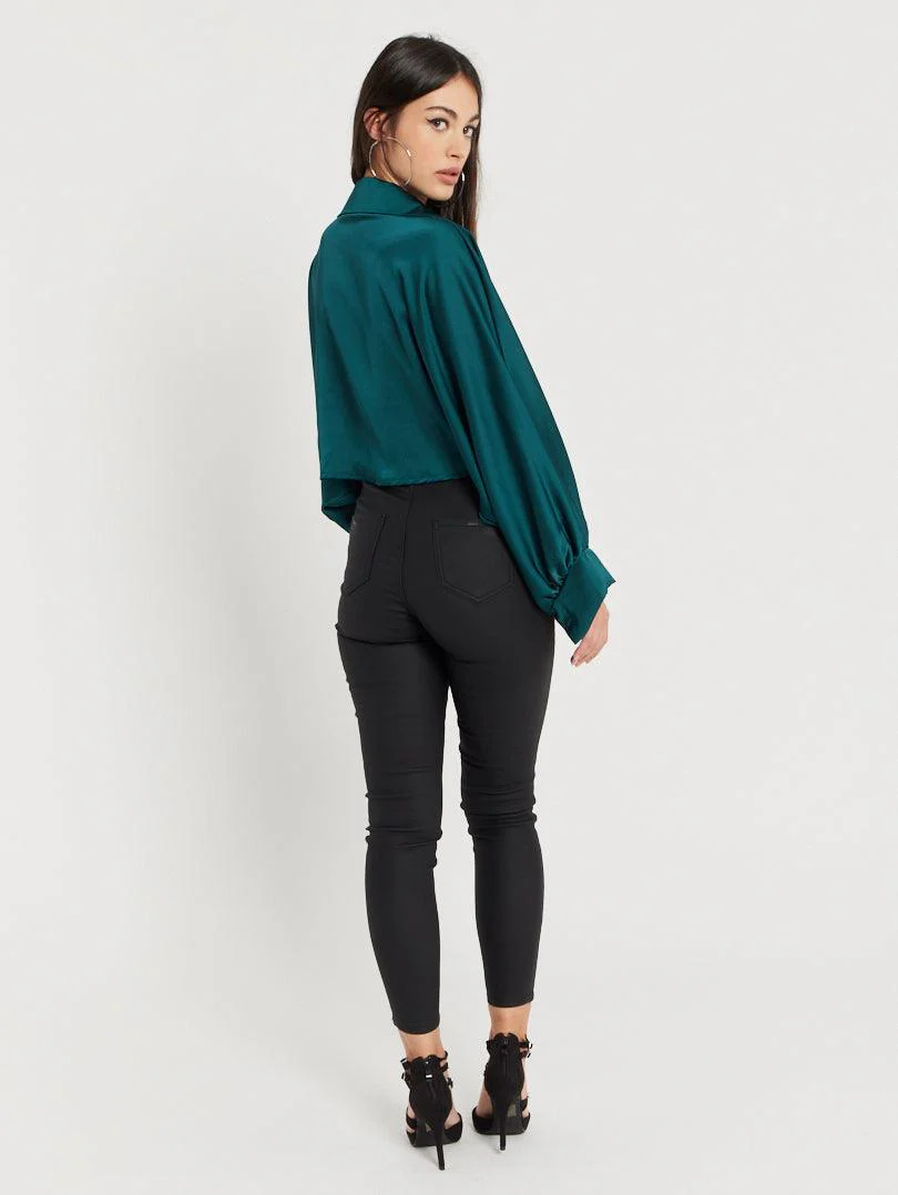 Chemise ample à nouer - Image 3