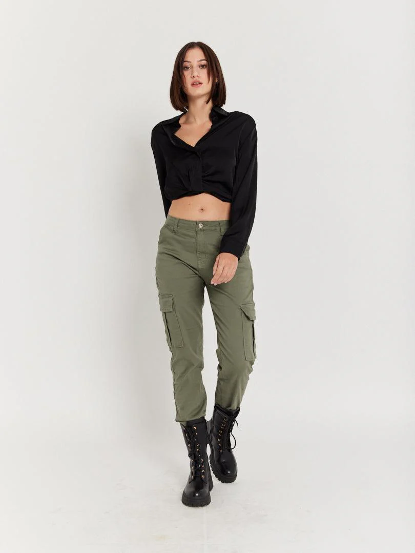 Chemise courte style crop top - Image 12