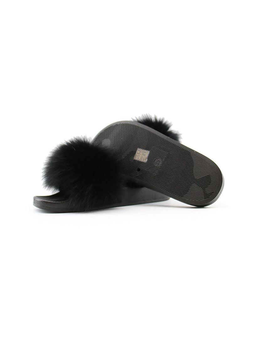 Claquettes fausse fourrure - Image 3