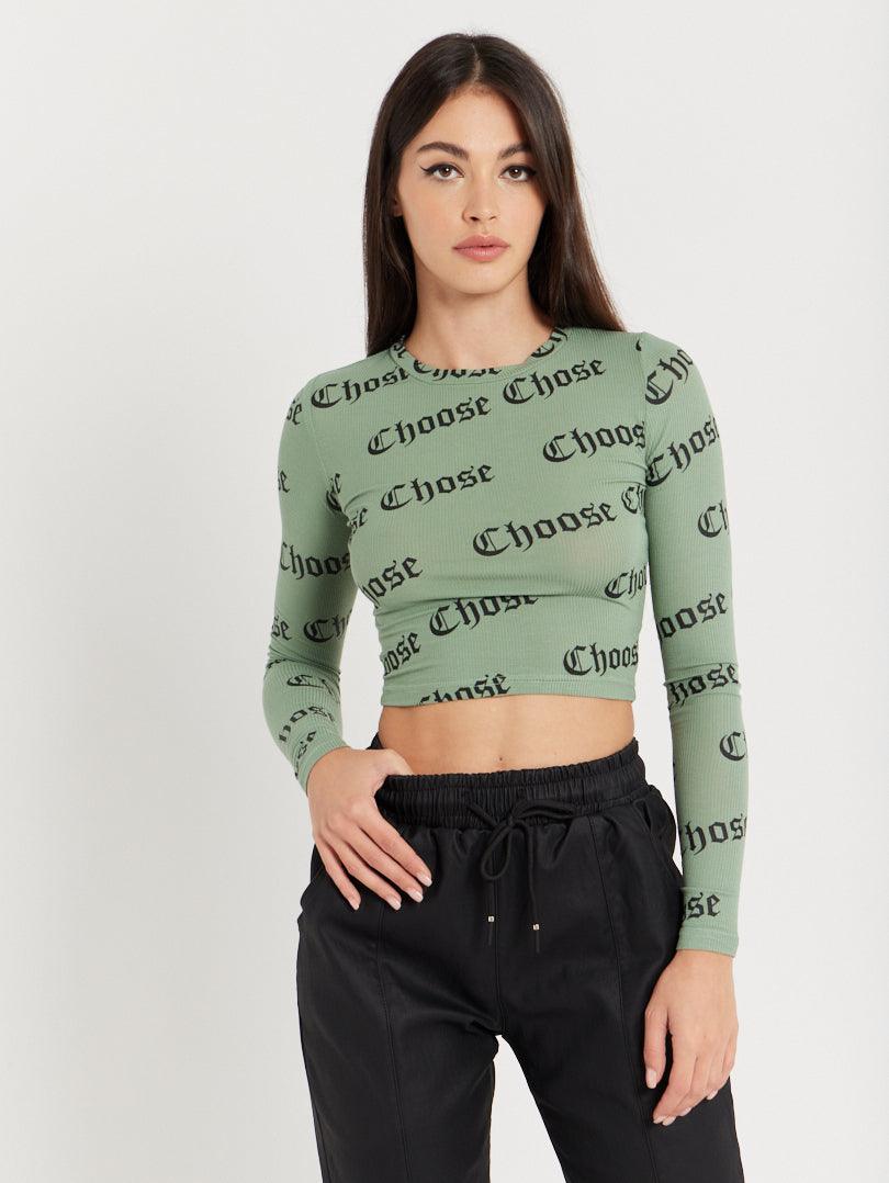 Crop top imprimé - Image 5