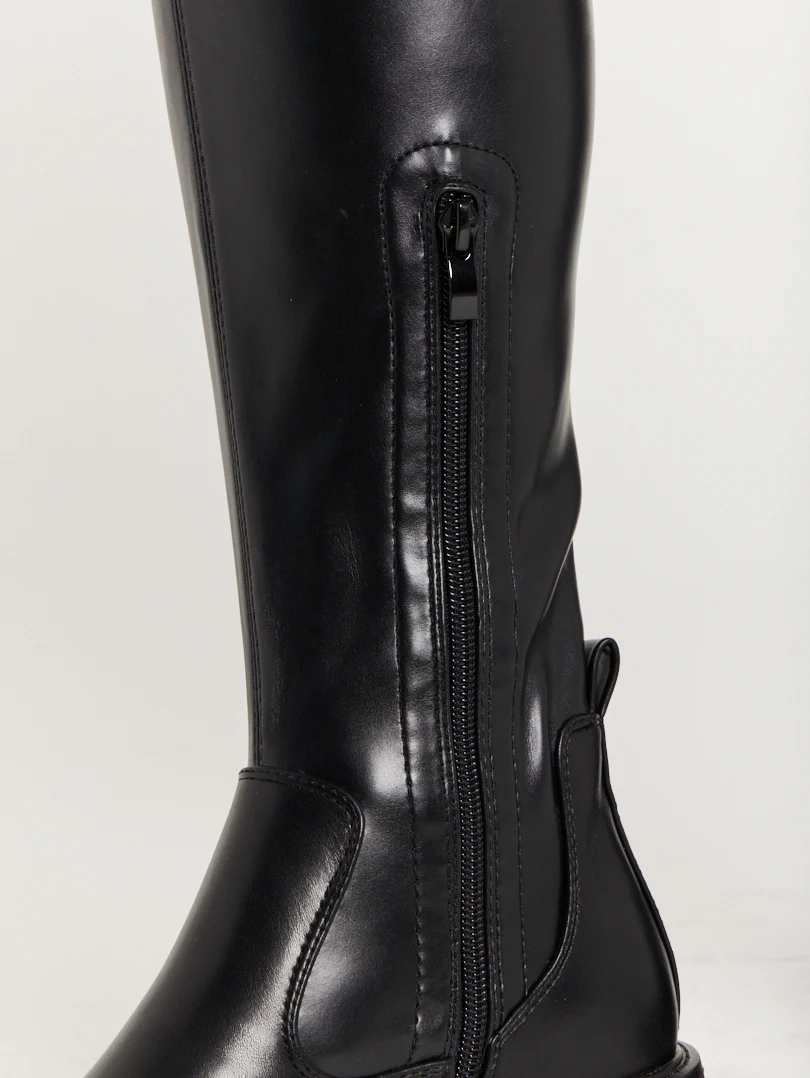 Cuissardes casuals en simili cuir - Image 4