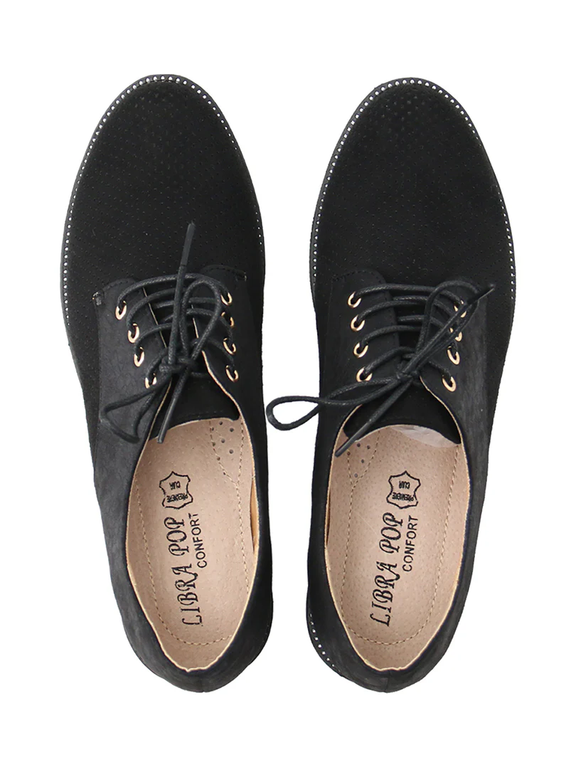 Derbies noire bi matiere - Image 6