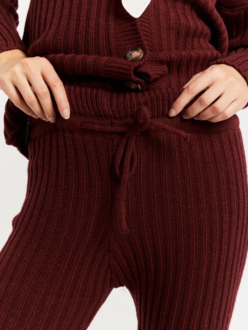 Ensemble pantalon en lainage kaki - Image 11