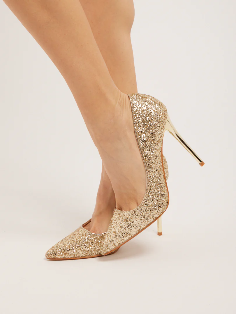 Escarpins stilettos à paillettes - Image 5