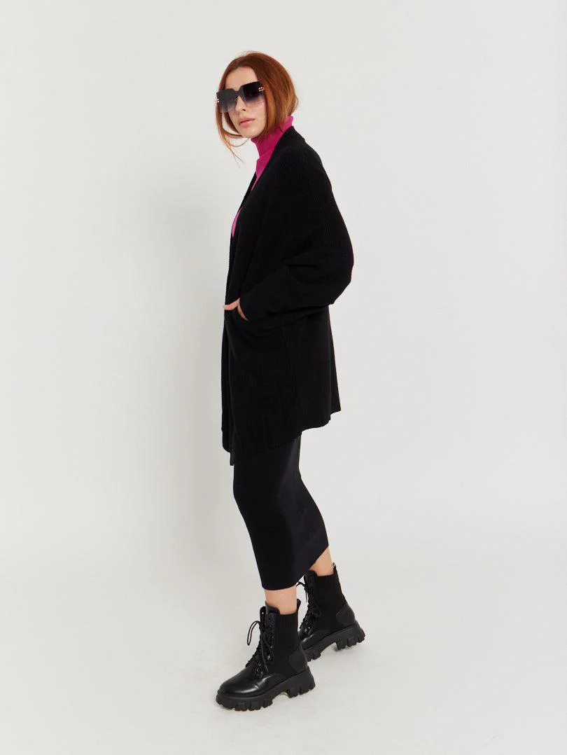 Gilet mi long en maille - Image 17